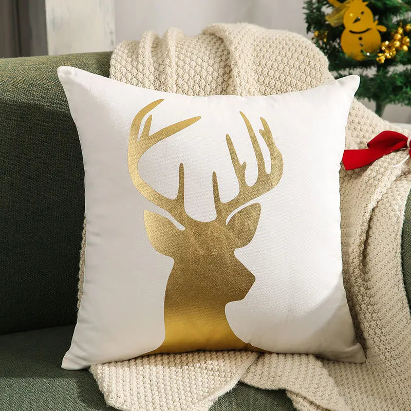 DecorBites™ Embroidered Christmas Pillow Cover Set - Festive Holiday Home Decor