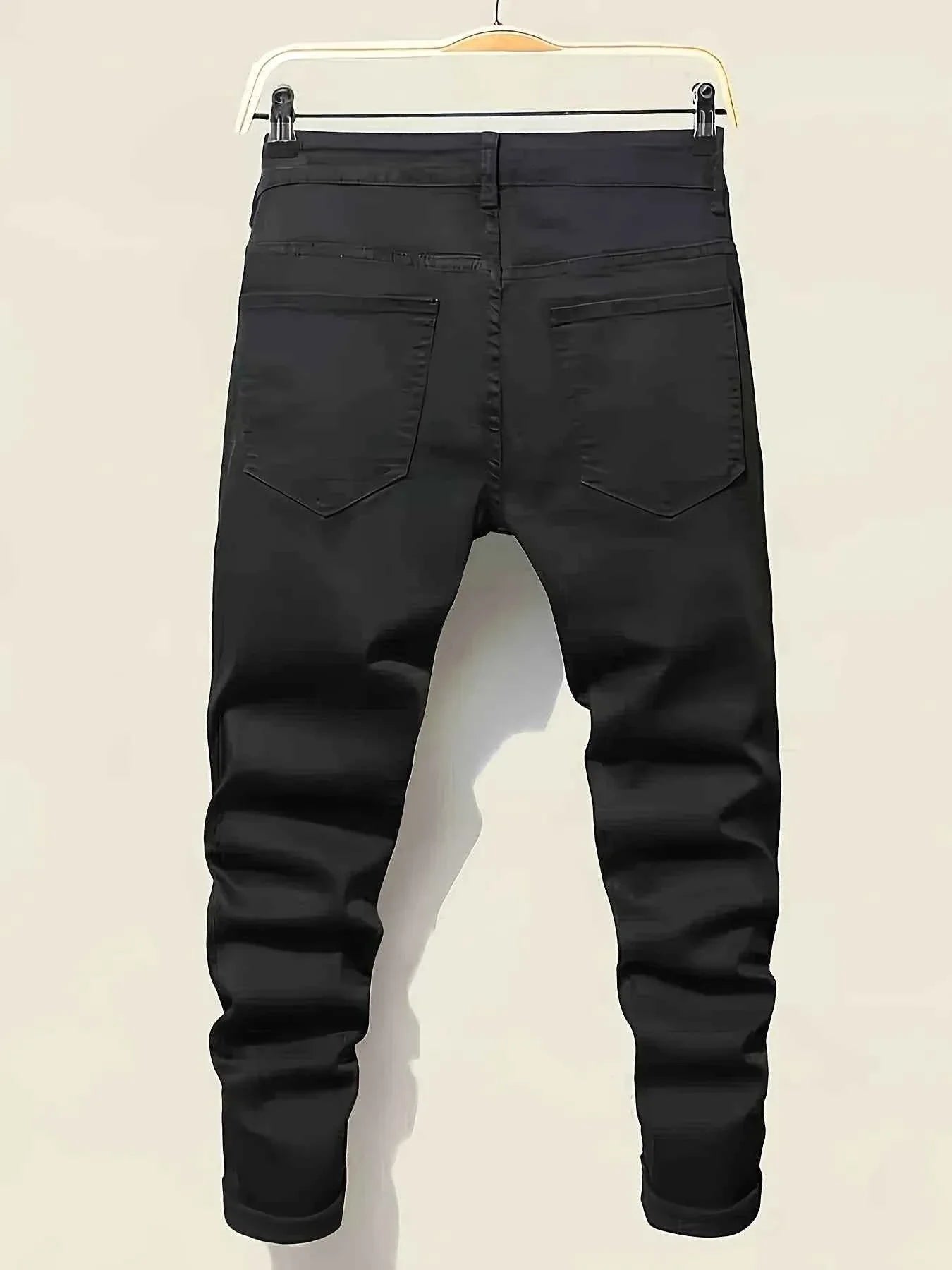 Men's Splash-Ink Patchwork Pants