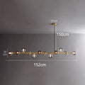 DecorBites™ LED Pendant Chandeliers for Modern Living and Dining Room Lighting