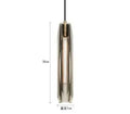 DecorBites™ Crystal Tulip Chandelier: Postmodern American Style Bedroom Bar Bedside Light