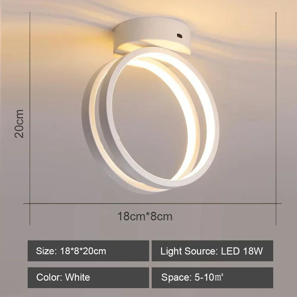 DecorBites™ LED Ceiling Light for Modern Living Room Bedroom Lighting