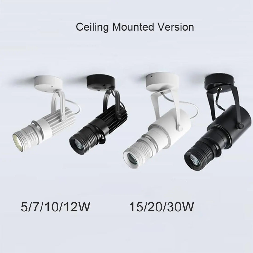 DecorBites™ LED Logo Projector with Manual Zoom and Focus - 5W to 30W