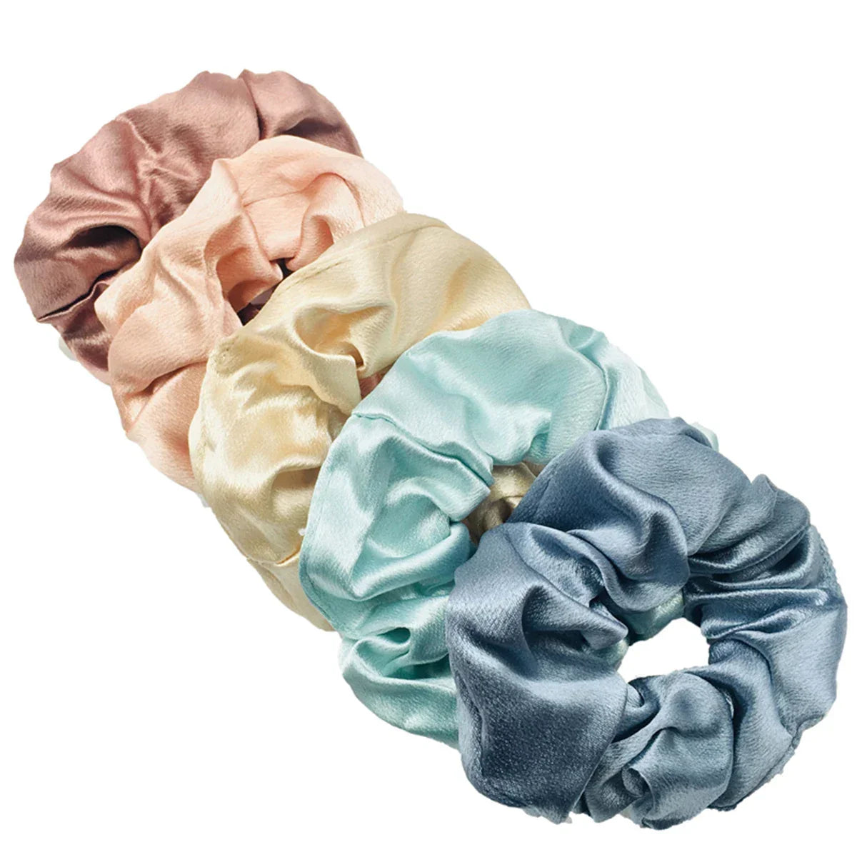 Women's Silky Satin Hair Scrunchies Set
