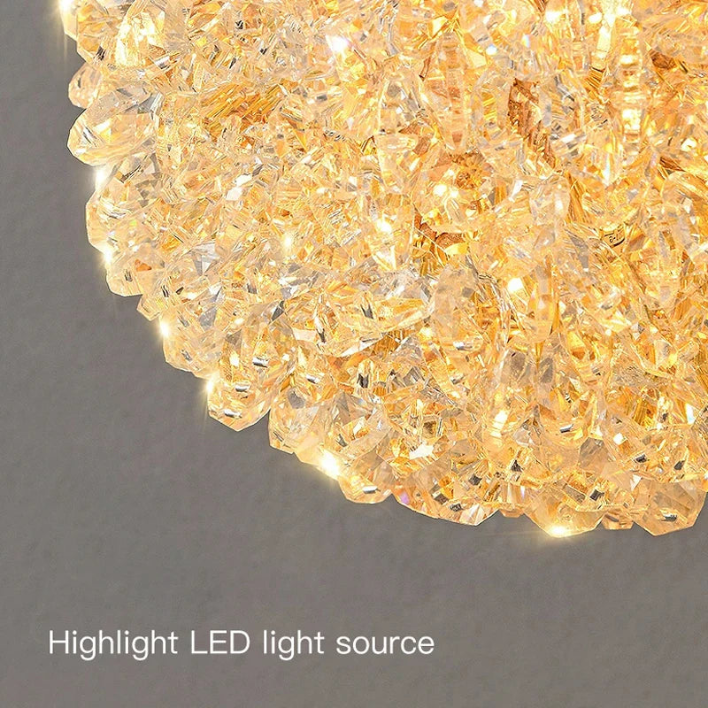 DecorBites™ Crystal Wall Lights Sconce for Bedroom Foyer Bedside Aisle.