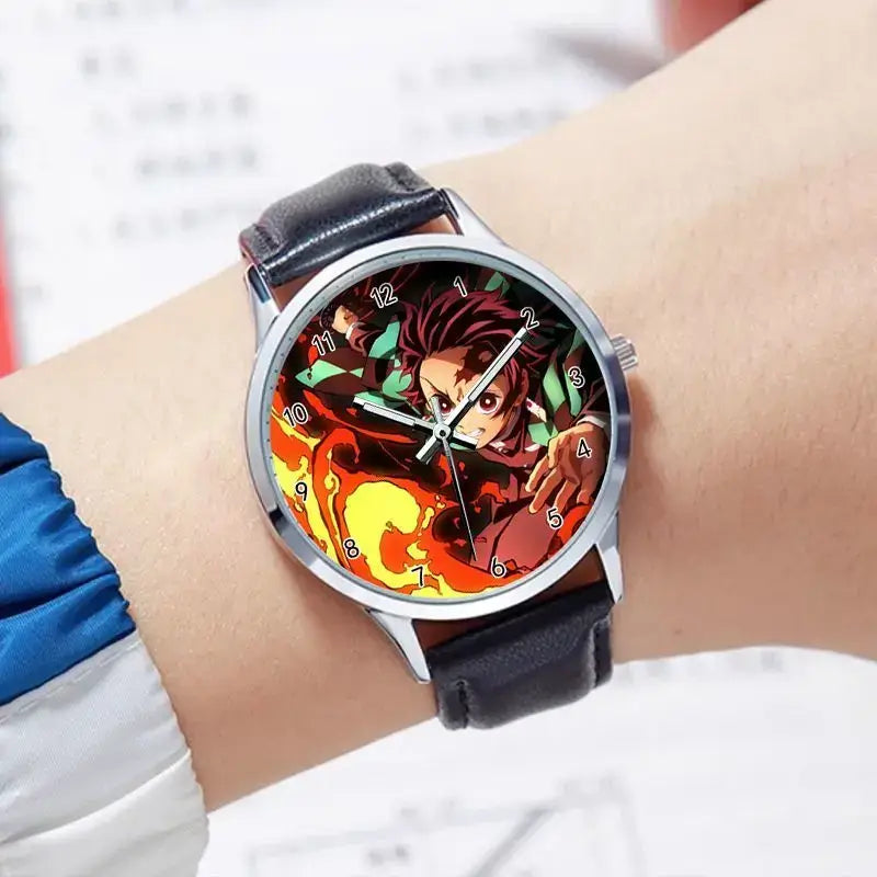 Demon Slayer Watch: Muichirou & Rengoku Business Timepiece