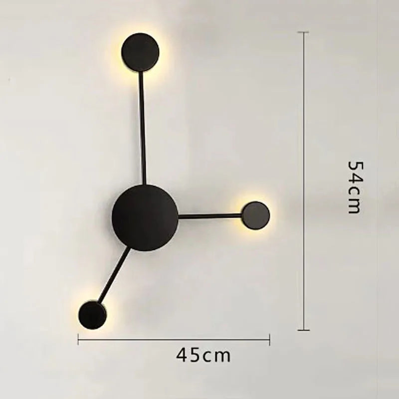 DecorBites™ Geometry LED Wall Light for Living Room Bedroom Decor