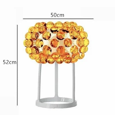 Modern gold acrylic rs7 bulb pendant lights dining room chandelier