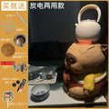 DecorBites™ Handmade Refractory Carbon Oven Surrounding Stove Electric Ceramic Stove