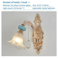 DecorBites™ Duplex Ceramic Crystal Pendant Lamp for Modern European Style Living Room