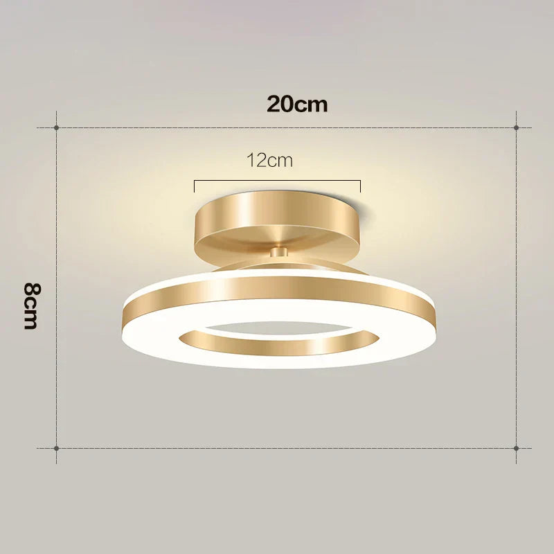 DecorBites™ LED Ceiling Lamp for Home Decor Bedroom Dining Living Balcony Lighting