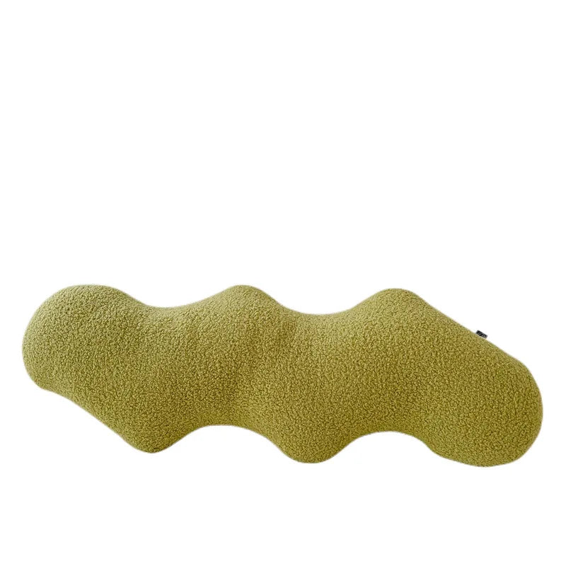 DecorBites™ Kids Comfort Knotted Cushion: Handmade & Bendable for Couch, Bed, Car, Office.