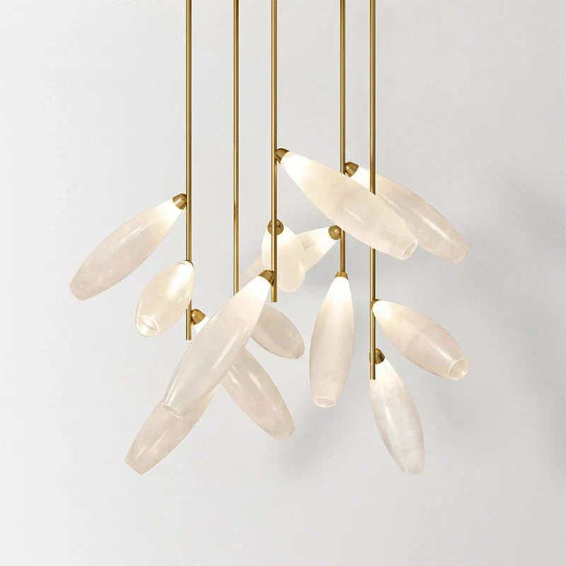 DecorBites™ Elegant Glass LED Pendant Light for Living, Dining, Bedroom, Bar - Nordic Minimalist Design