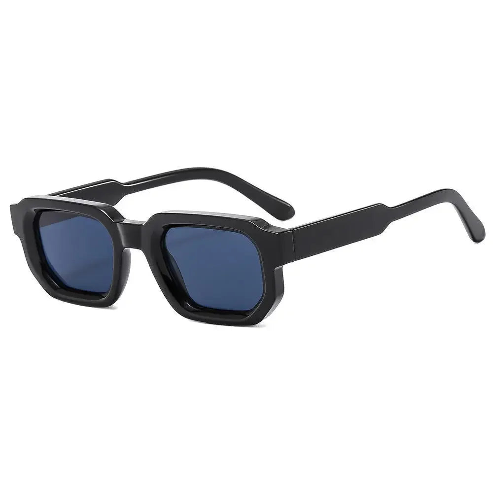Men Vintage Rectangle Frame Sunglasses UV400