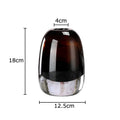 DecorBites™ Delicate Glass Vase for Floral Arrangement and Room Decor