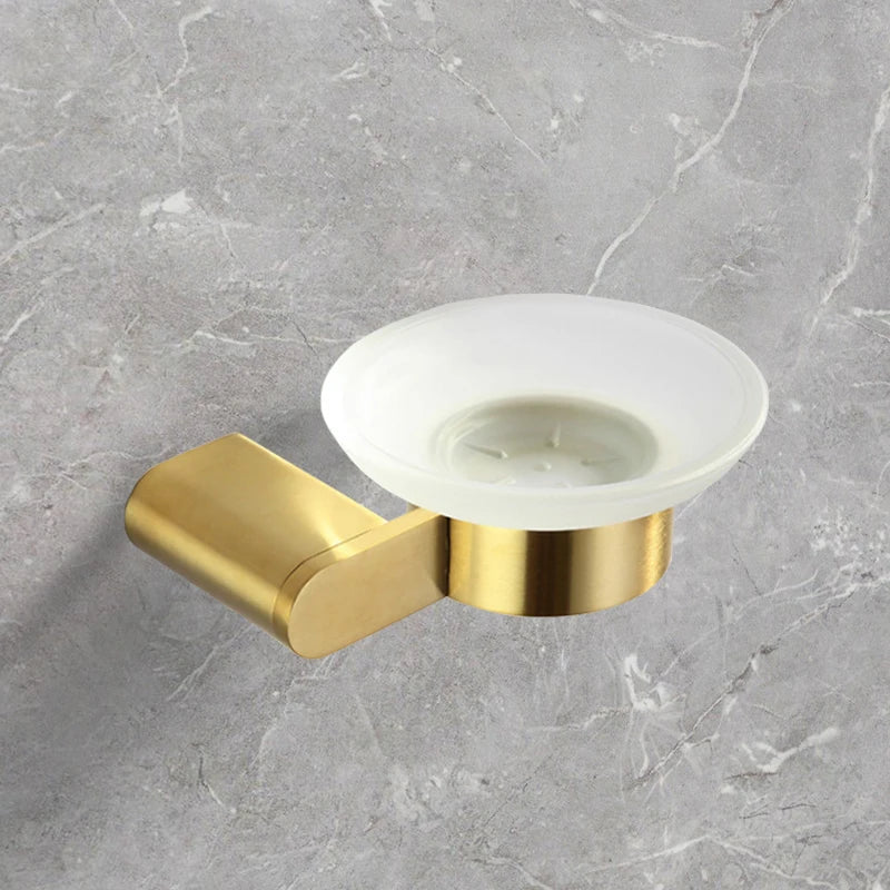 DecorBites™ Bathroom Accessories Set: Towel Strip, Track, Holder, Rack, Hook, Dish, Toilet