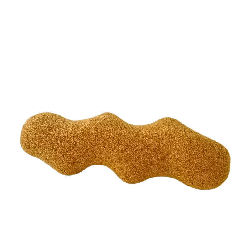DecorBites™ Kids Comfort Knotted Cushion: Handmade & Bendable for Couch, Bed, Car, Office.