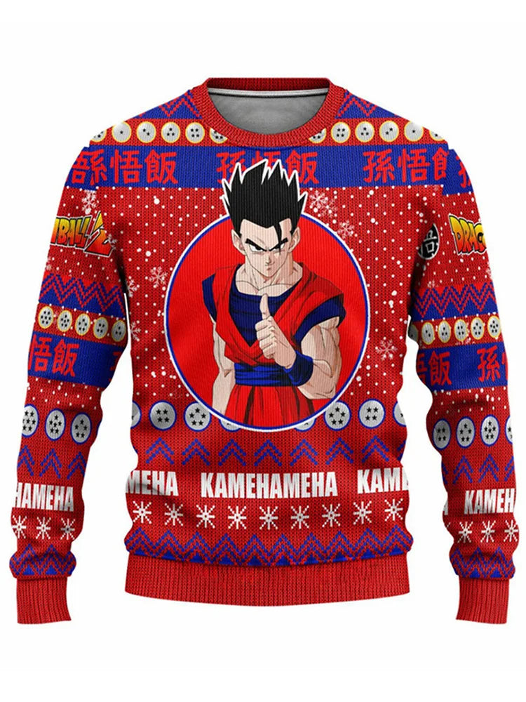 Dragon Ball Anime Sweater: Christmas Style Pullover Gift
