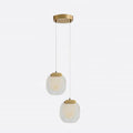 DecorBites™ Crystal LED Pendant: Elegant Lighting for Dining, Bar, Kitchen, Bedroom