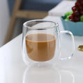 DecorBites™ Double Wall Glass Coffee Cup Espresso Mug Heat Resistant Cocktail Wine Beer Mug