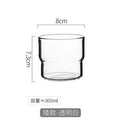 DecorBites™ Gourd Shape Glass Mug Cup for Coffee, Whiskey, Wine, and More