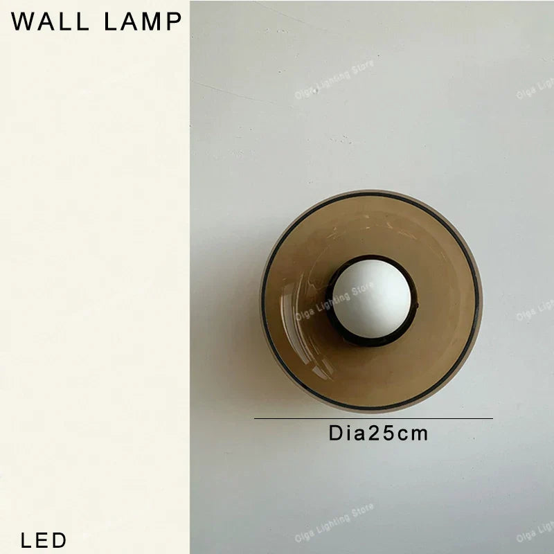 DecorBites™ Italian Glass Pendant Light for Dining Table and Cafe Decor