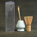 DecorBites™ Japanese Bamboo Tea Ceremony Set Matcha Whisk Brush Grinder Tools