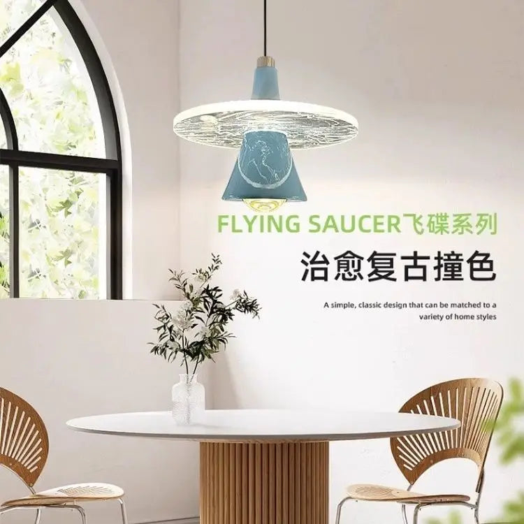 DecorBites™ LED Flying Saucer Chandelier Modern Pendant Light for Dining Bedroom - Frisbi Italy Designer
