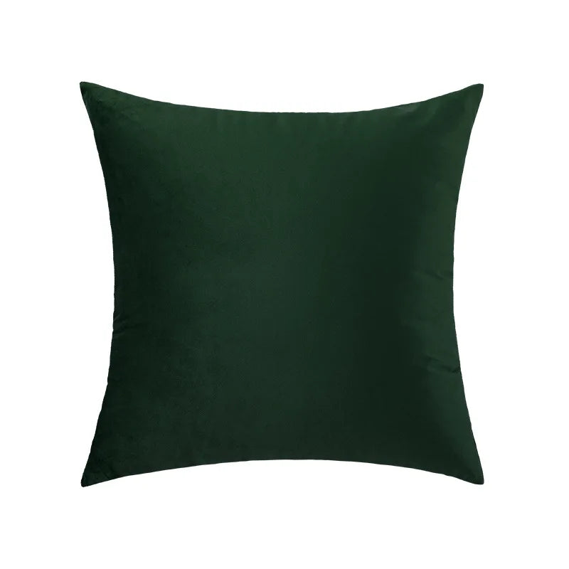 DecorBites™ Green Velvet Pillow Case 45X45CM – Luxury Nordic Home Decor
