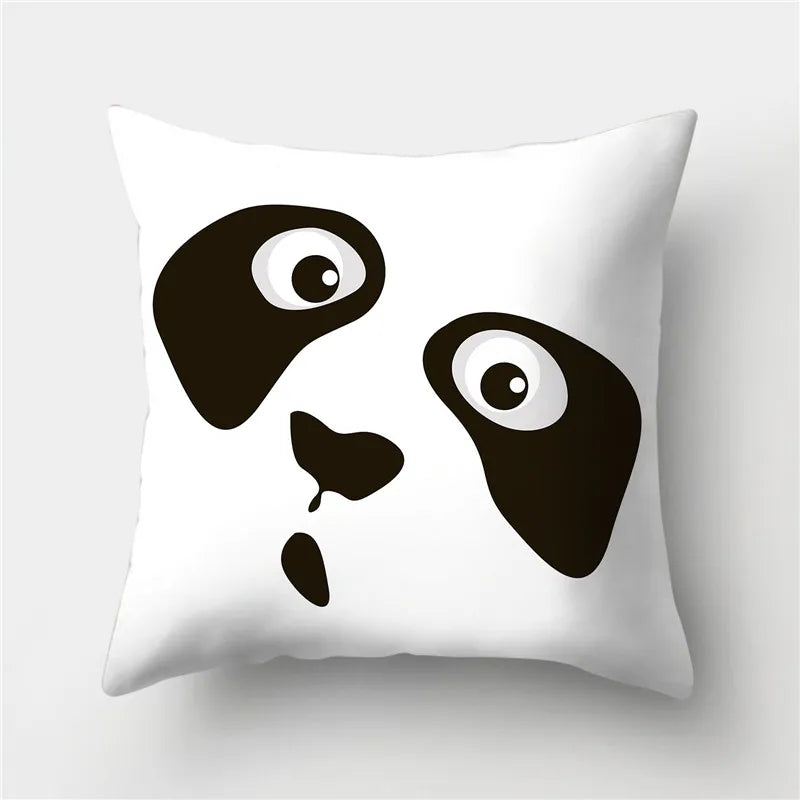 DecorBites™ Geometric Stripes Pillowcase 45x45cm Polyester Cushion Cover for Living Room