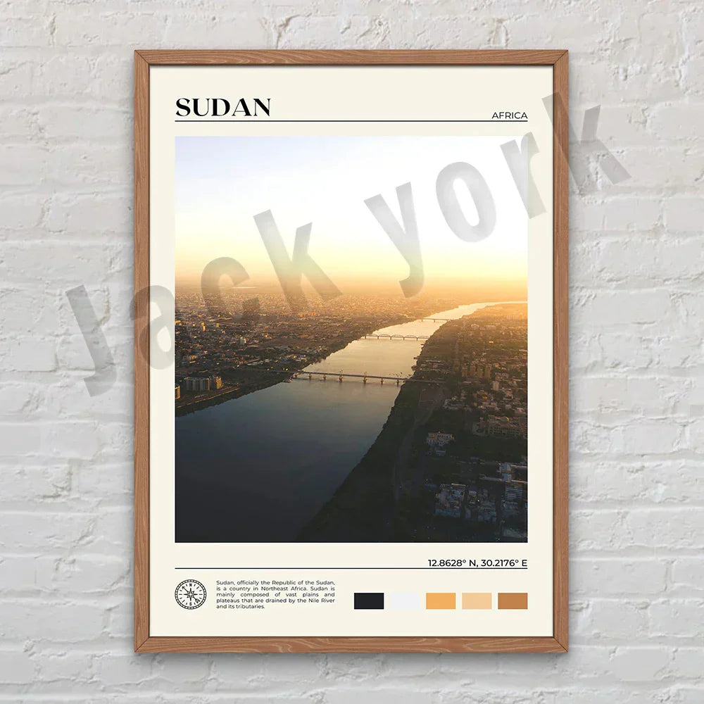 DecorBites™ Africa Landscape Posters Collection