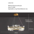 DecorBites™ Gold LED Pendant Lights Modern Living Room Dining Kitchen Bar Decor Lighting