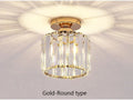 DecorBites™ Crystal LED Ceiling Light for Home Decor, Modern Aisle Light Fixture for Bedroom Living Room