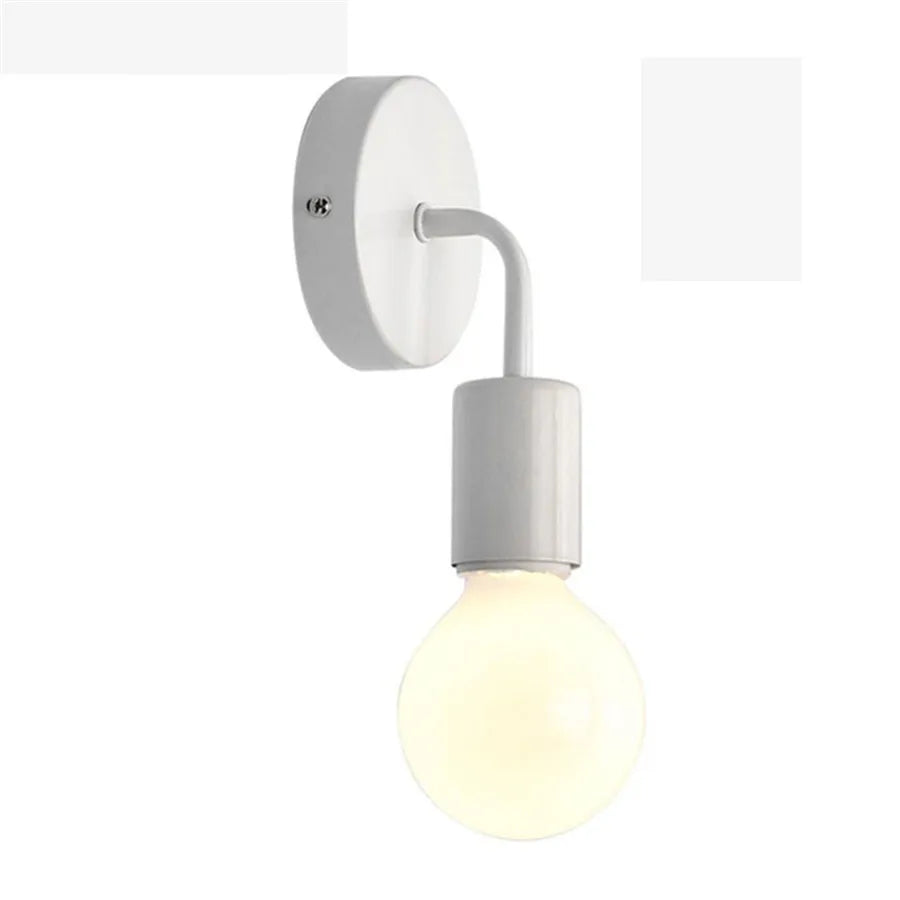DecorBites™ Iron Wood LED Wall Lamp for Indoor Home Decoration