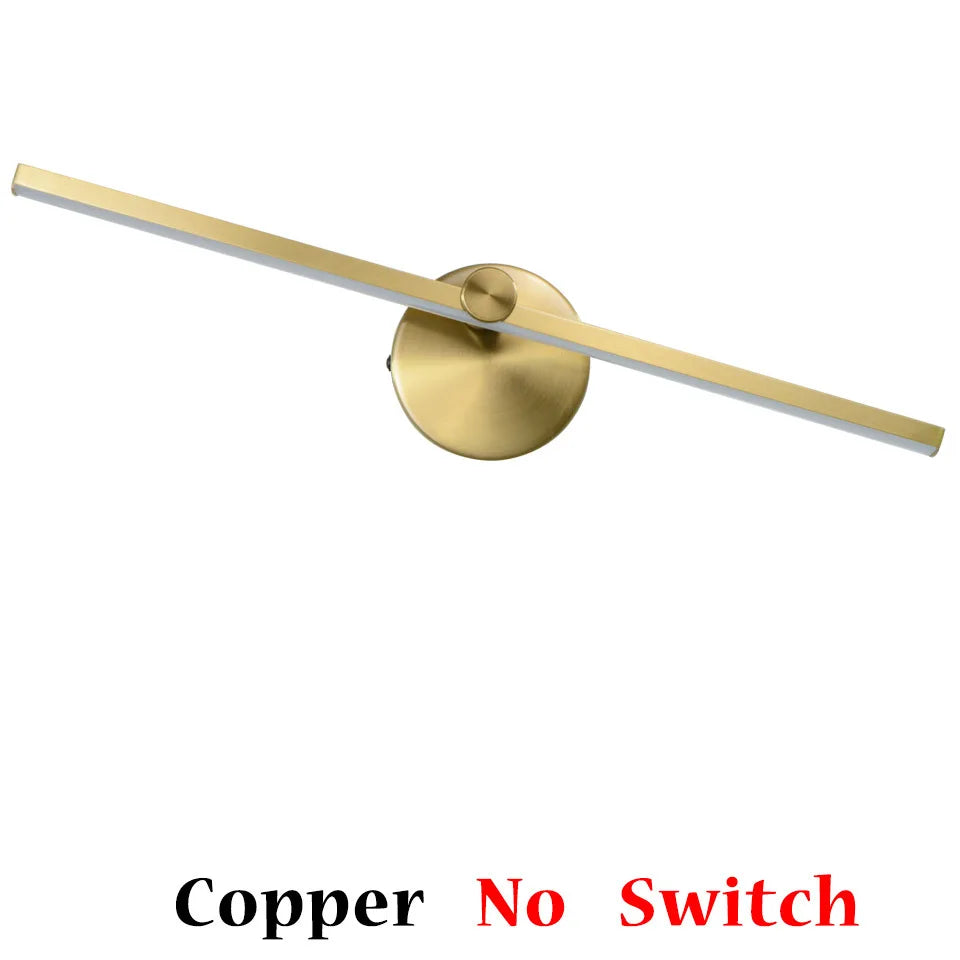 DecorBites™ Linear LED Vanity Wall Lamp 41CM with Switch & 300° Rotation