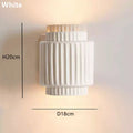 DecorBites™ Cream White LED Wall Lamp for Bedroom Study Living Room Decor