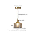 DecorBites™ Glass Pleats LED Pendant Lights for Home and Commercial Spaces