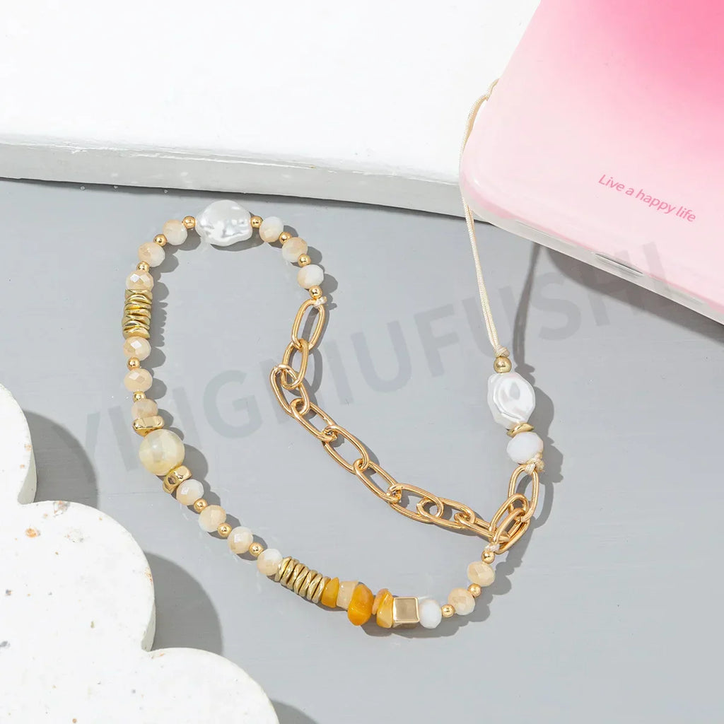 Handmade Crystal Phone Charm