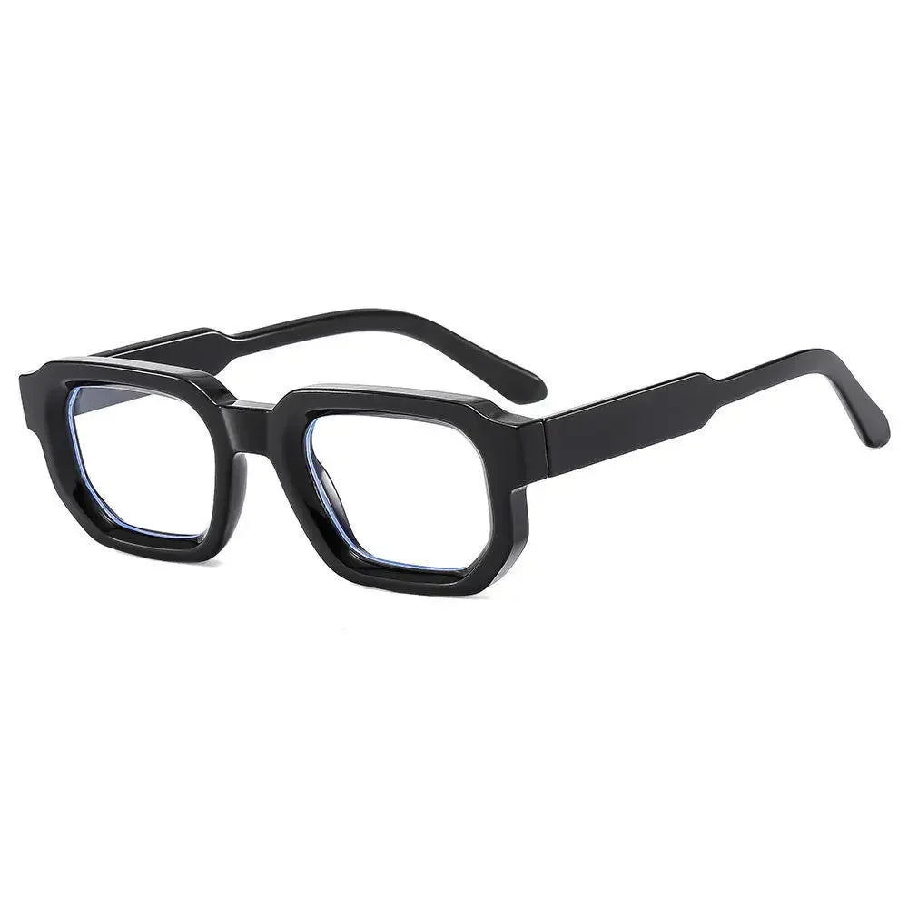 Men Vintage Rectangle Frame Sunglasses UV400