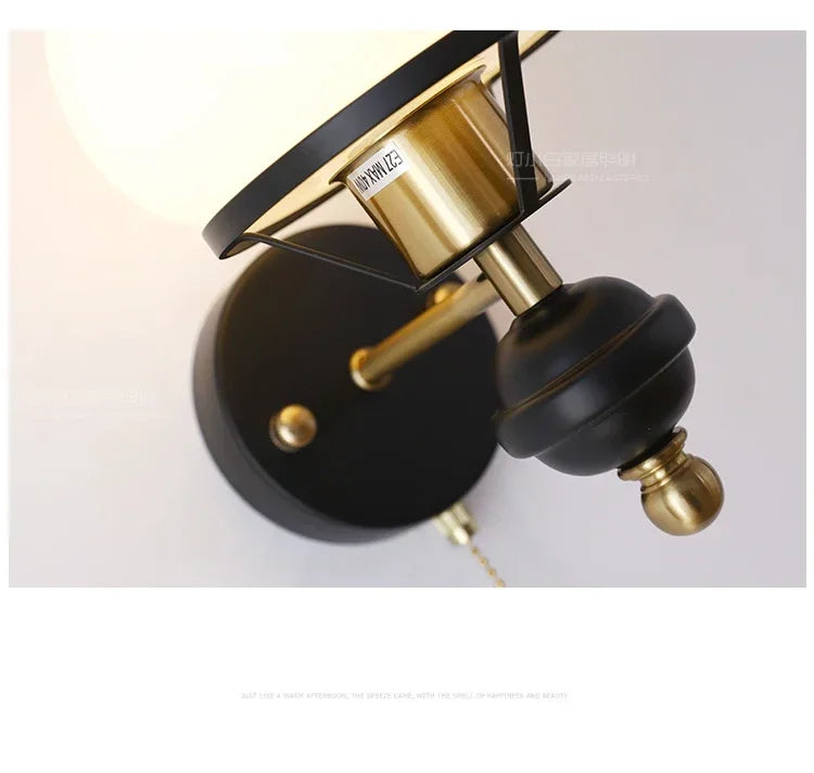 DecorBites™ French Wall Lamp, High-end Retro living Room & Bedroom Decor