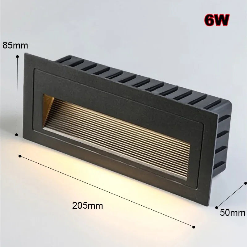 DecorBites™ LED Embedded Wall Light for Outdoor Step&Stair, IP65 Waterproof Recessed Wall Lamp