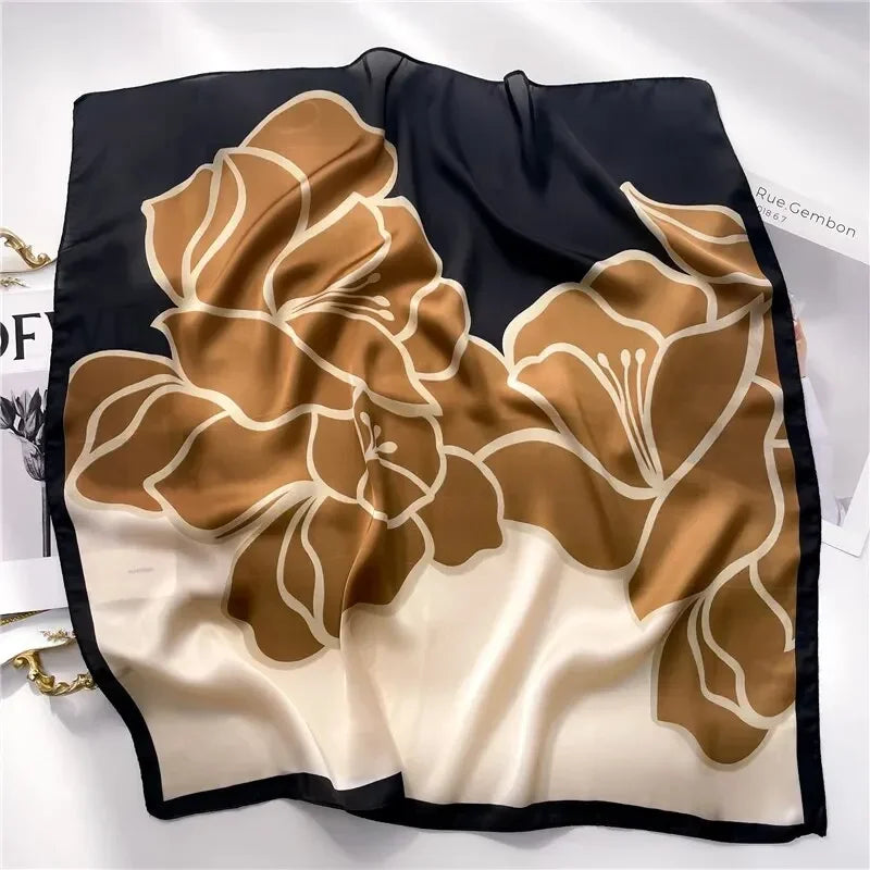 Juliette Designer Satin Scarf