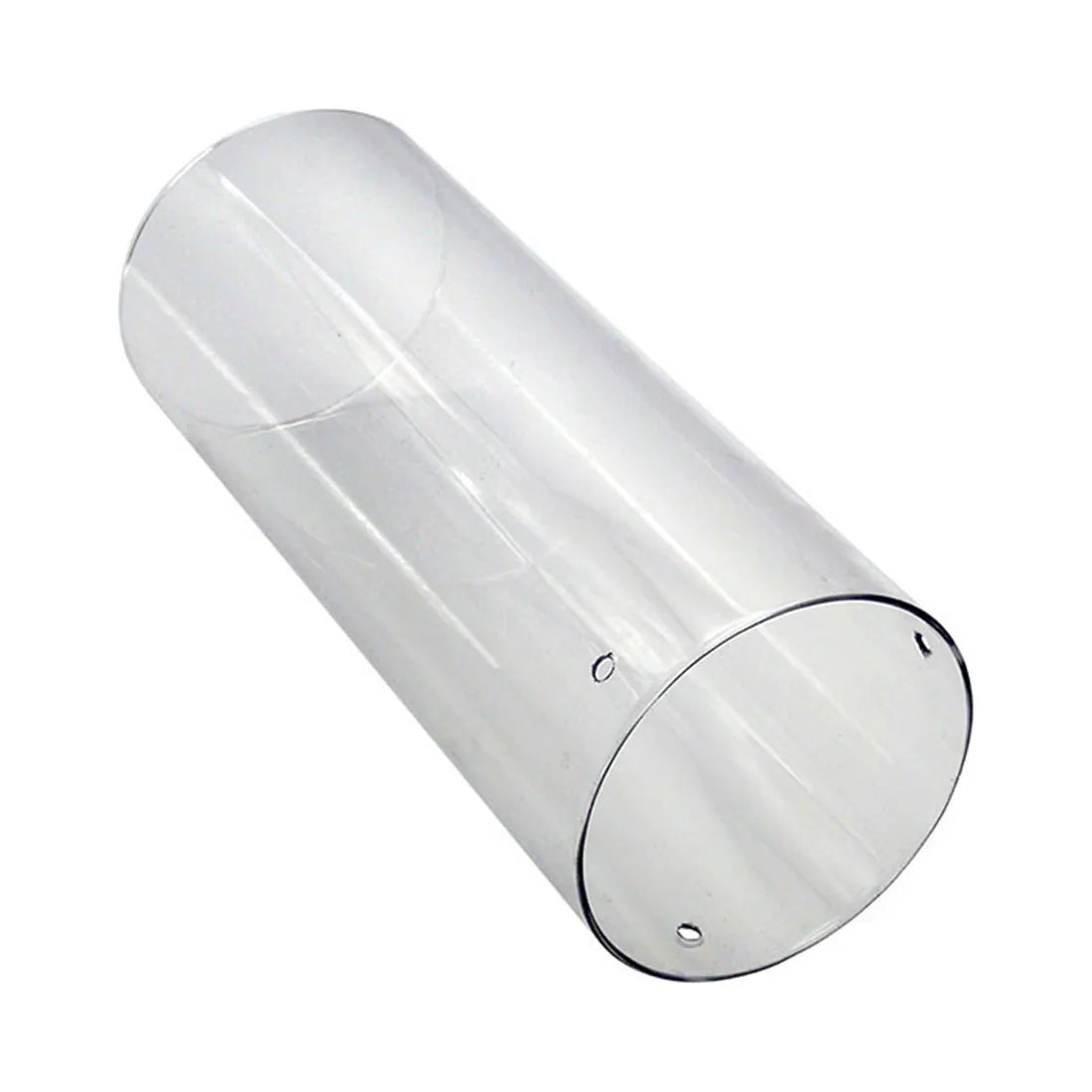 DecorBites™ Cylinder Glass Hurricane Lamp Shade with 3-Hole Design