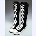 High Top Canvas Sneakers for Women
