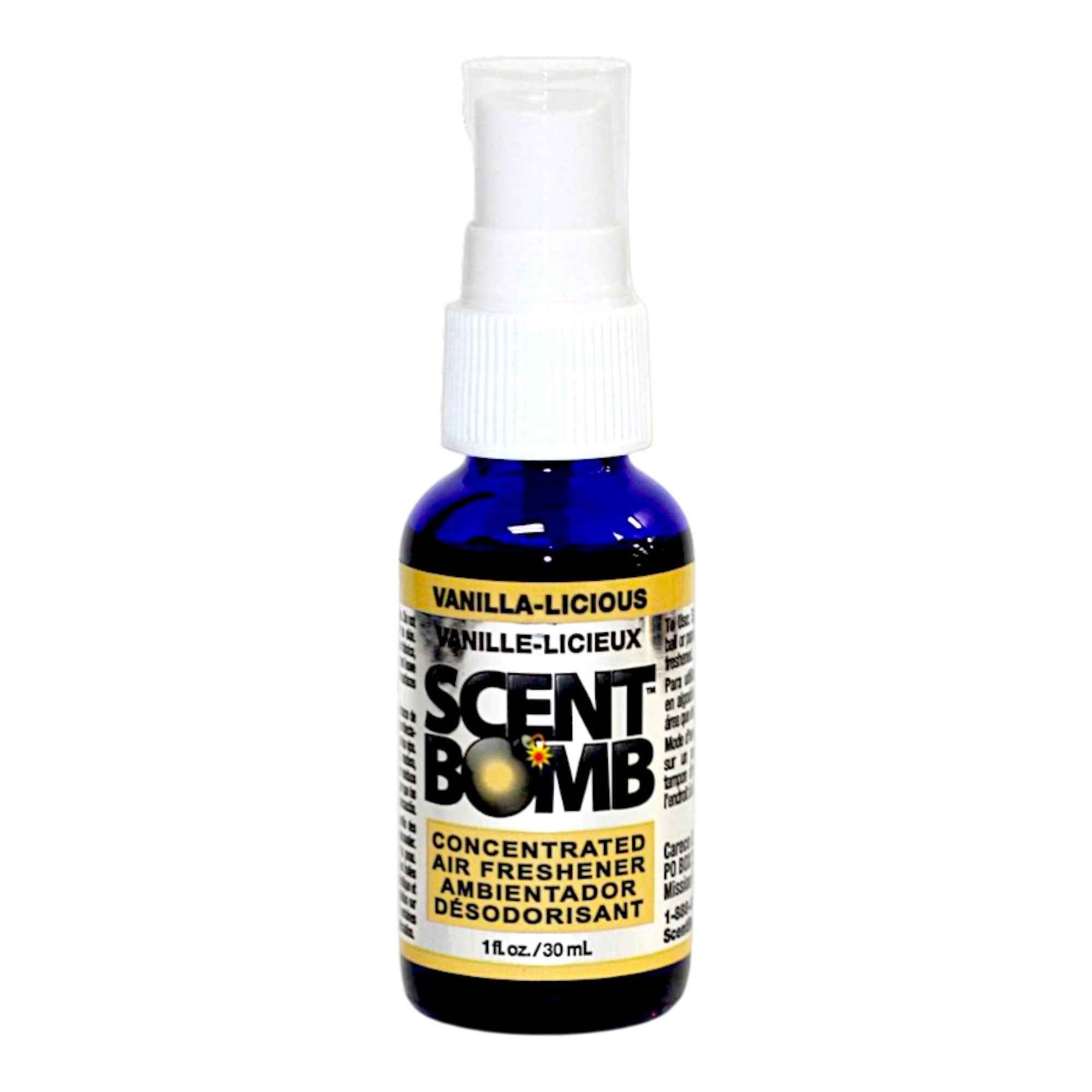 Vanilla-Licious - Scent Bomb Air Freshener 1oz Spray