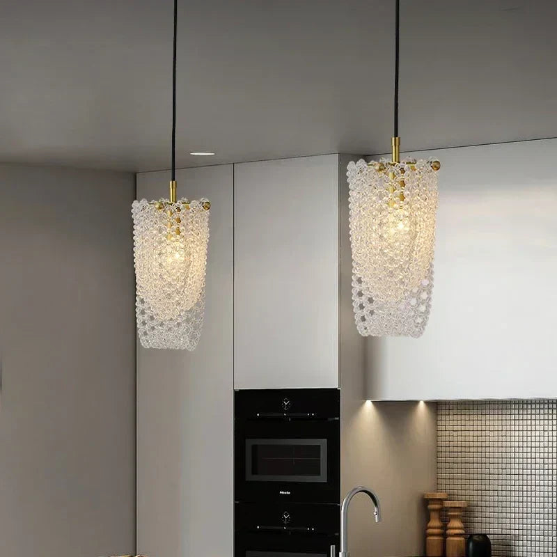 DecorBites™ Crystal Tassel Pendant Lamp - Luxury Bedroom and Restaurant Table Light