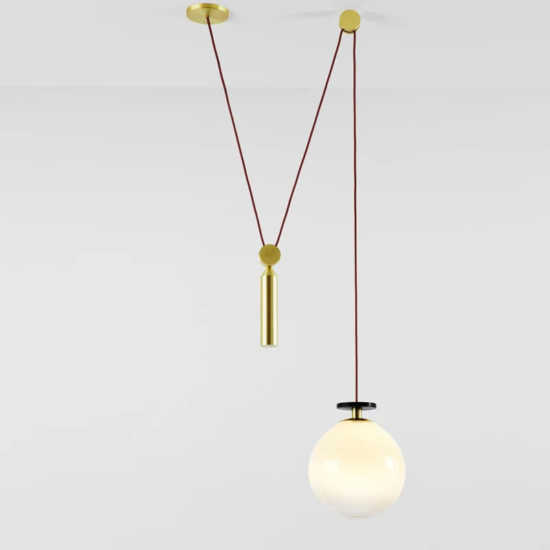 DecorBites™ Industrial Metal Pendant Light with Adjustable Height for Kitchen and Dining Room Decor