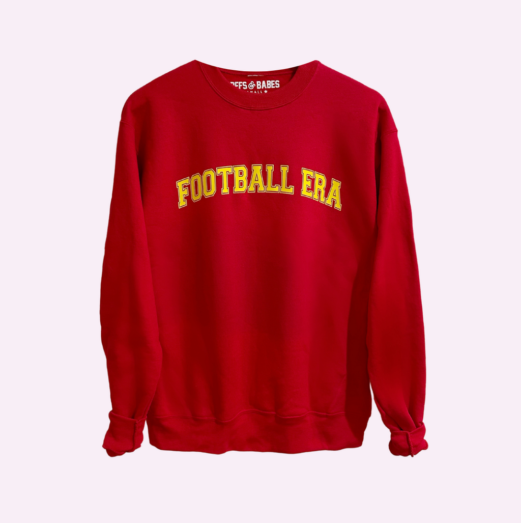 FOOTBALL ERA ♡ adult sweatshirt