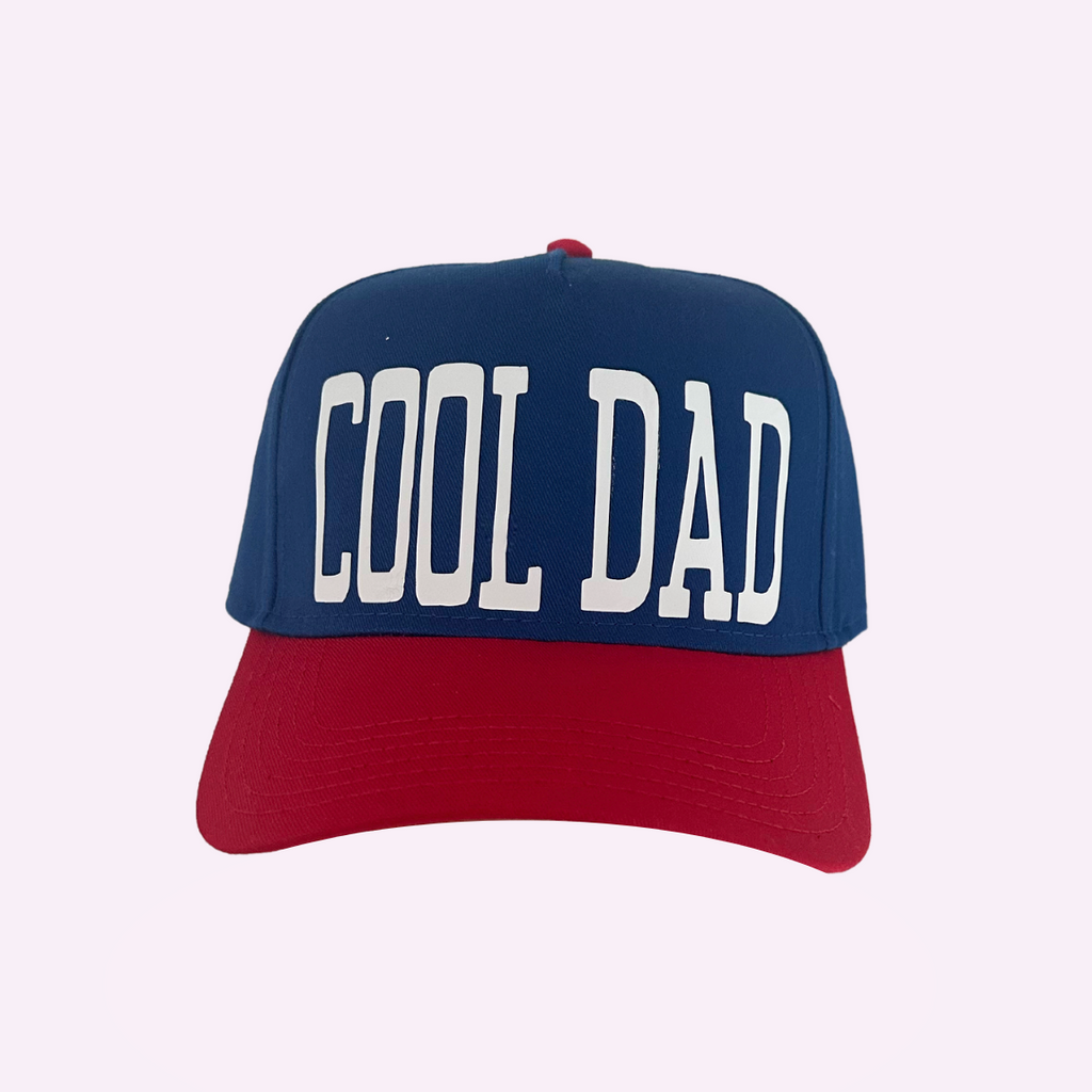 COOL DAD ♡ printed hat