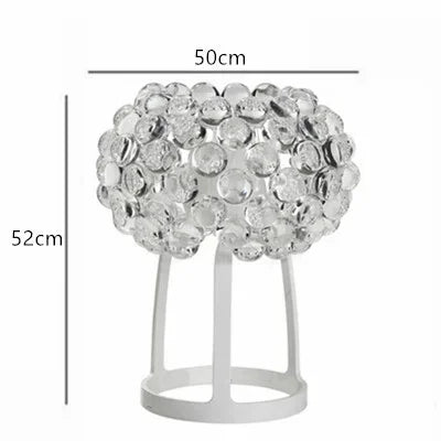 Modern gold acrylic rs7 bulb pendant lights dining room chandelier