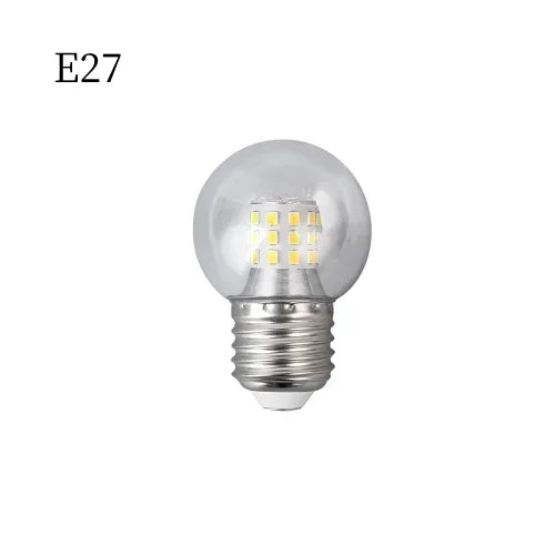 DecorBites™ LED Bulbs: E27 E14 G9 G4 AC110V 220V White Lamp Replacement